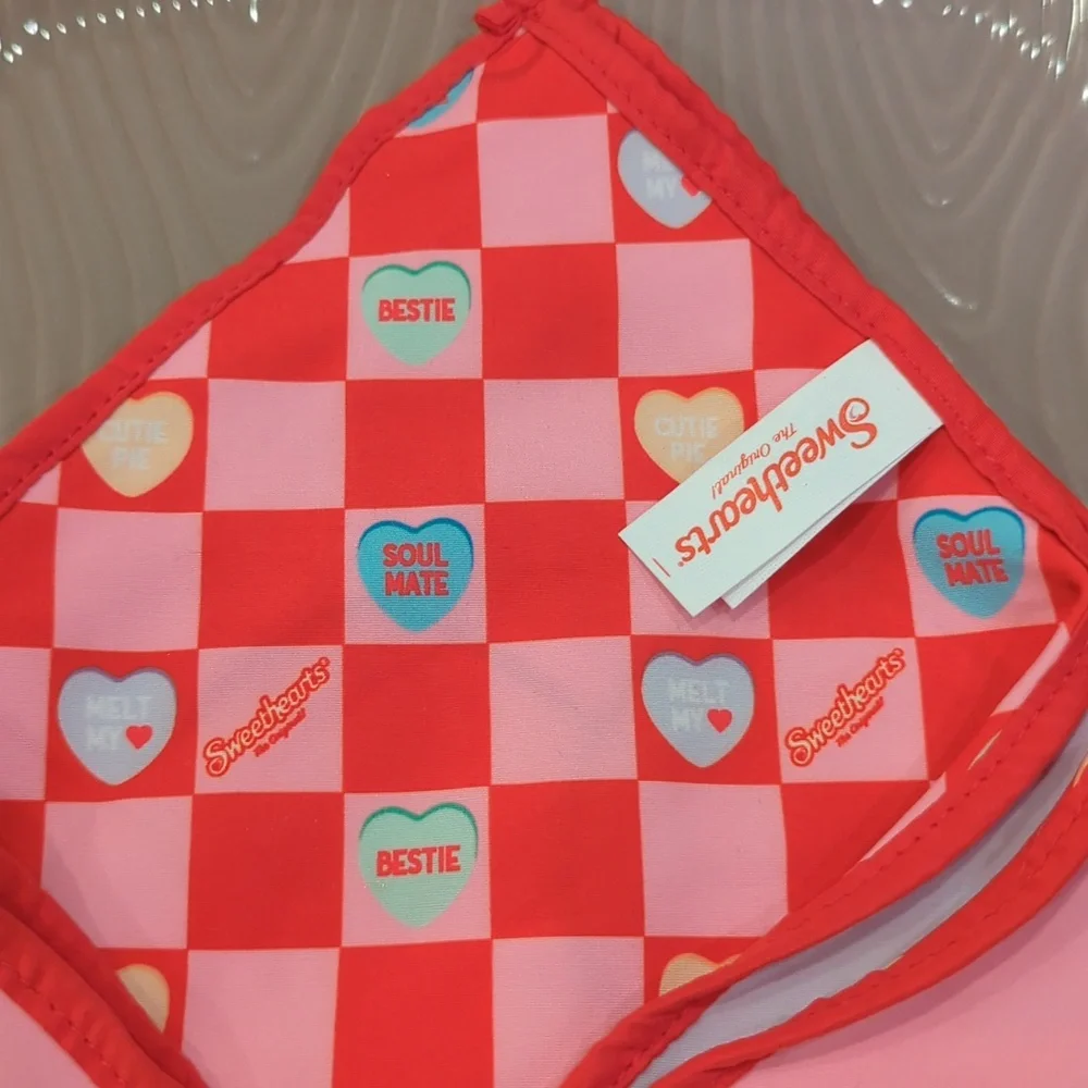 Sweethearts The Original Reversible Pet Bandana NWT